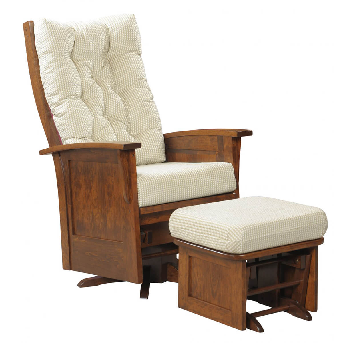 Read more about the article Deluxe Miss Swivel Glider with Ottoman