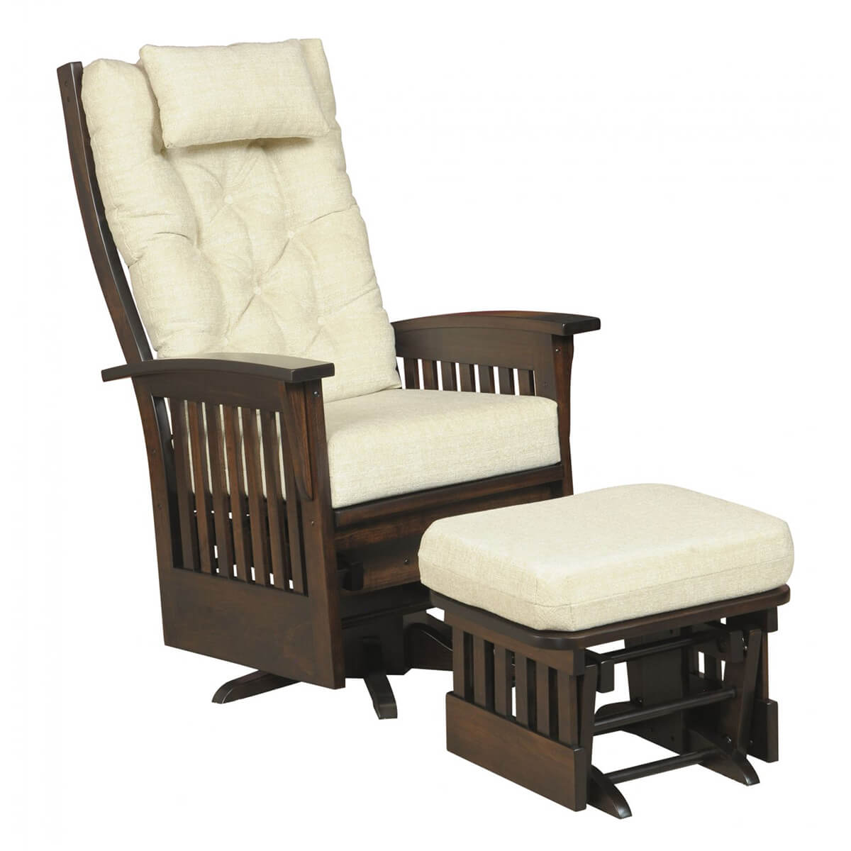 Read more about the article Deluxe Swivel Glider with Glider Ottoman