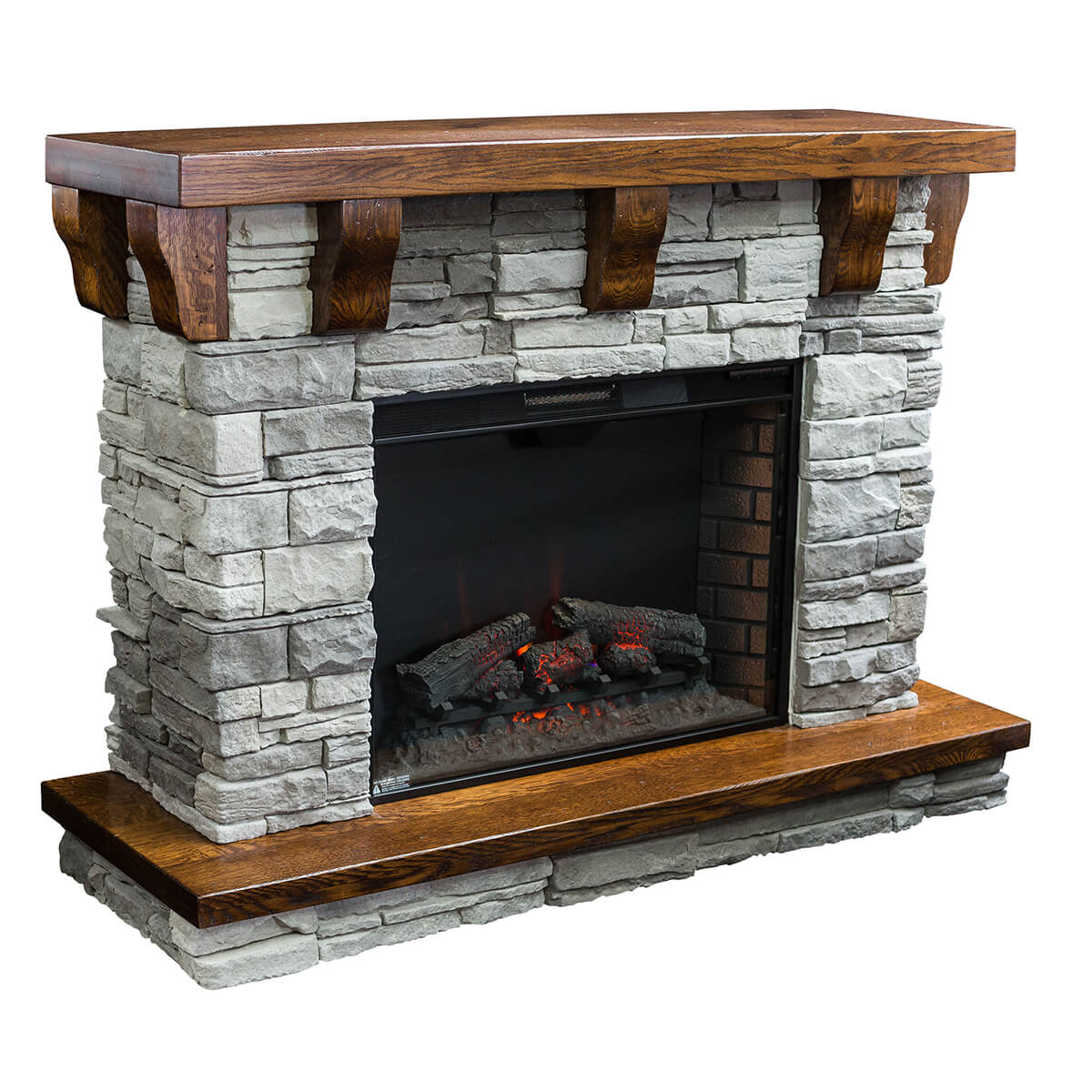 Read more about the article Rock Ledge Fireplace