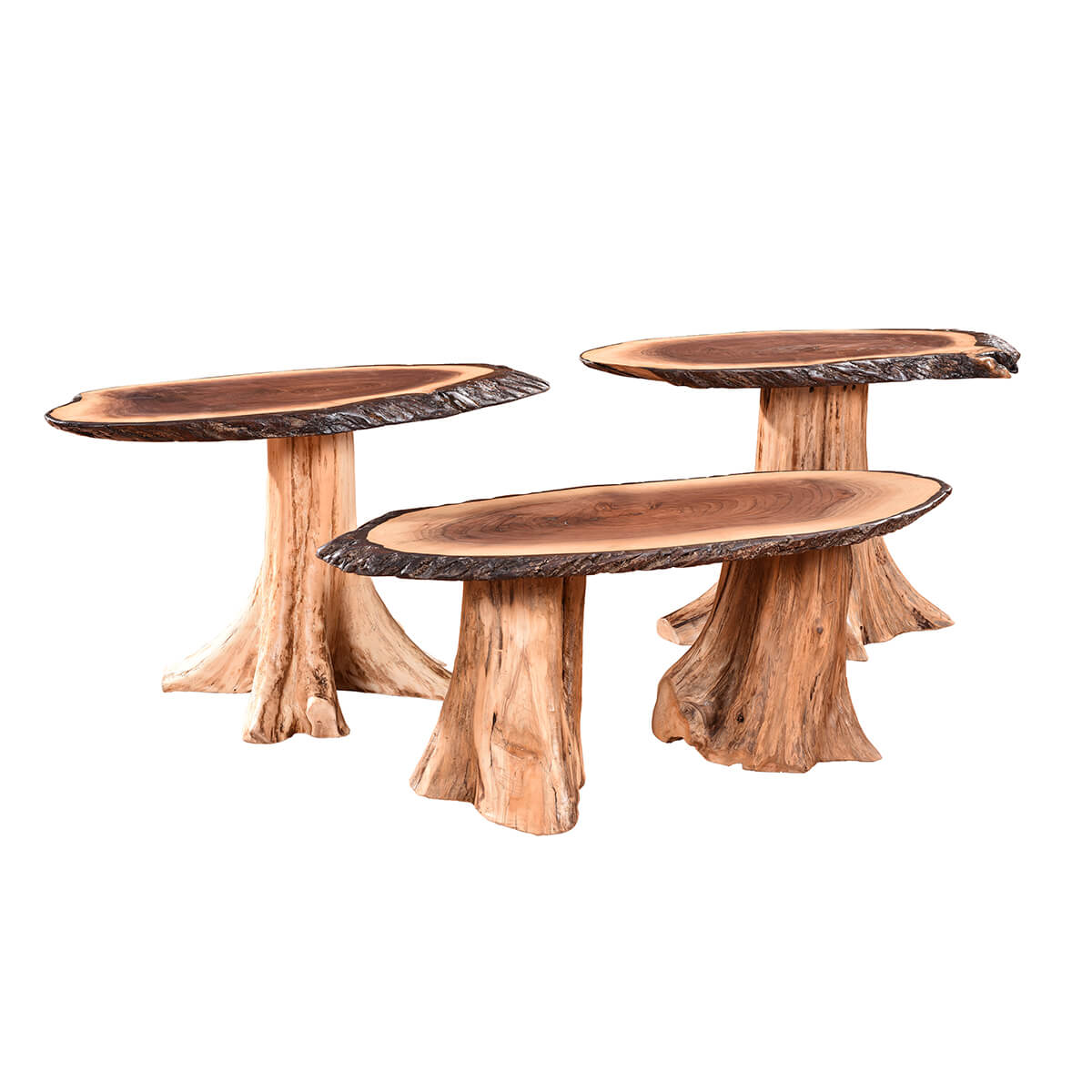 Read more about the article Walnut Oval Occasional Tables