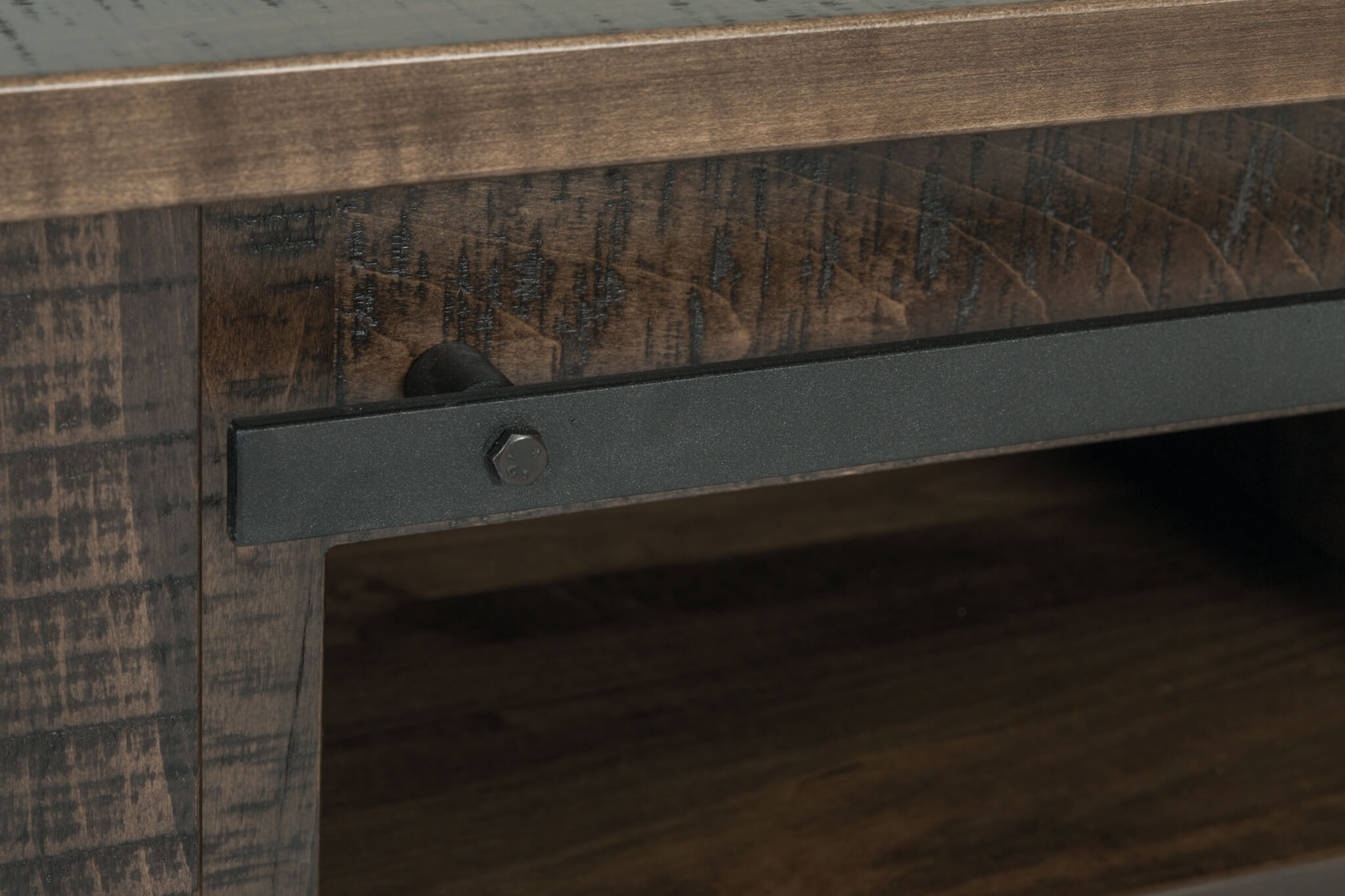 tv stand rail detail